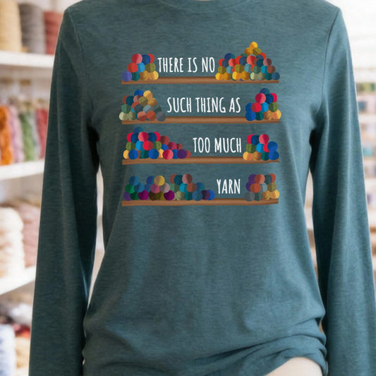 No Such Thing Long Sleeve Tee Teal t-shirt