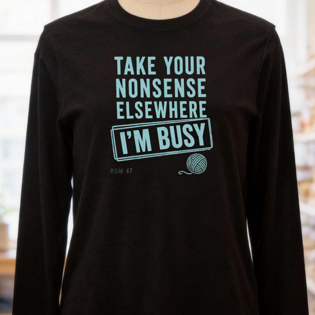 Nonsense Black Long Sleeve Tee.jpg
