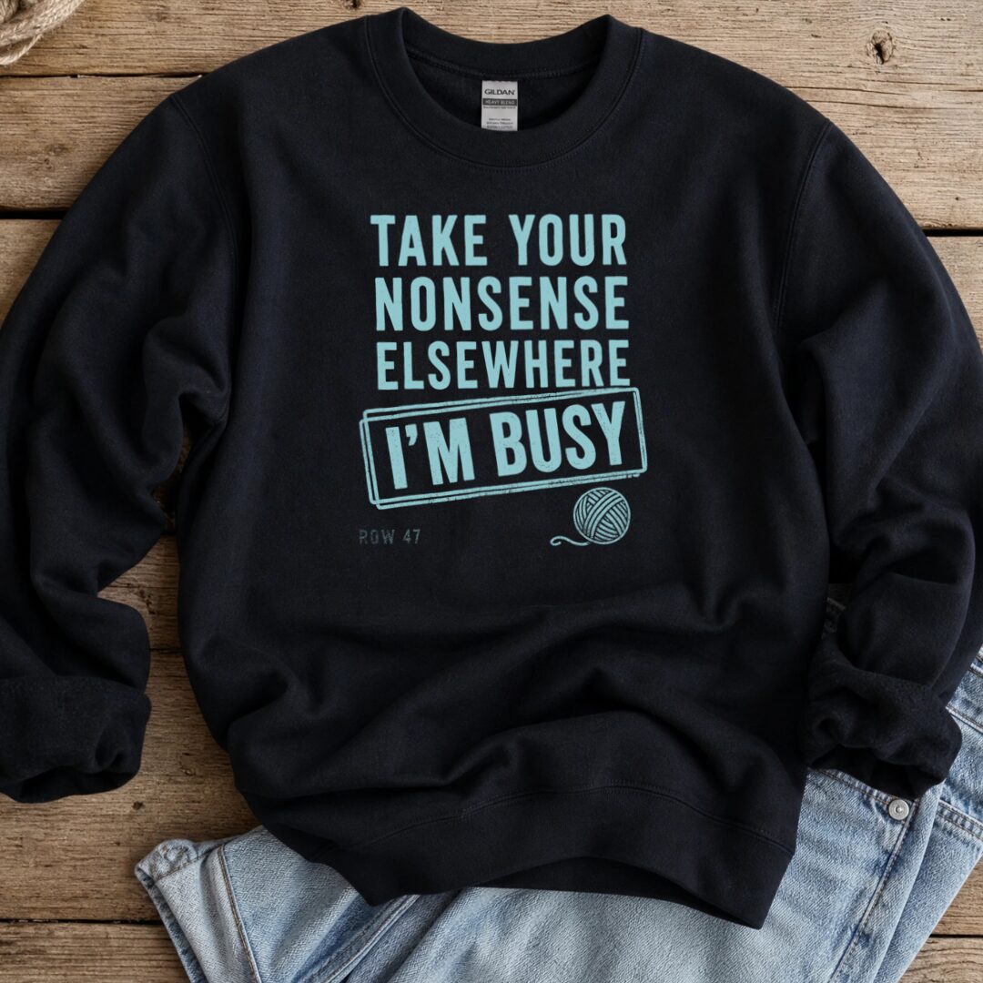 Nonsense Black Sweatshirt.jpg