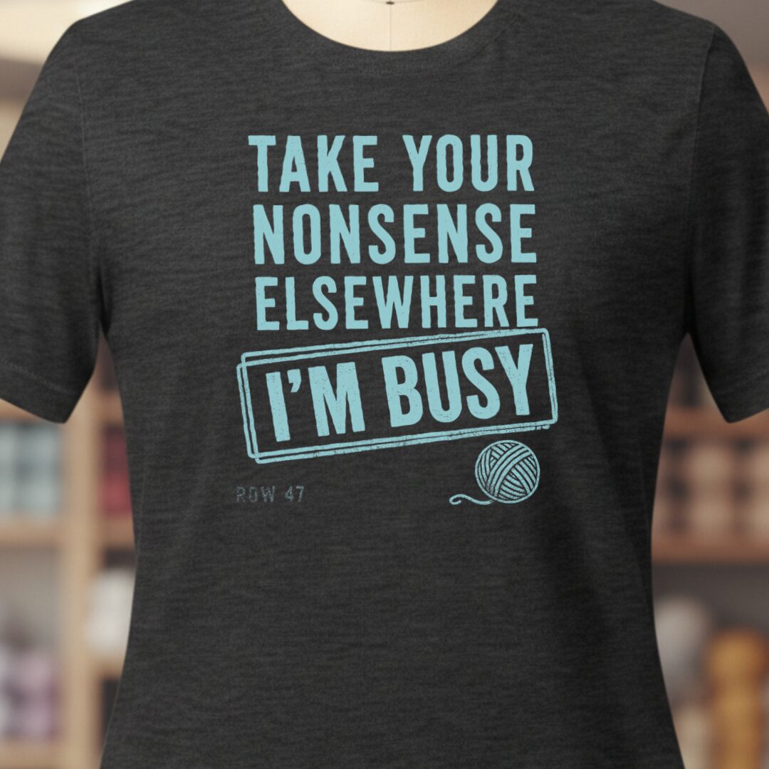Nonsense Dark Grey T-Shirt.jpg