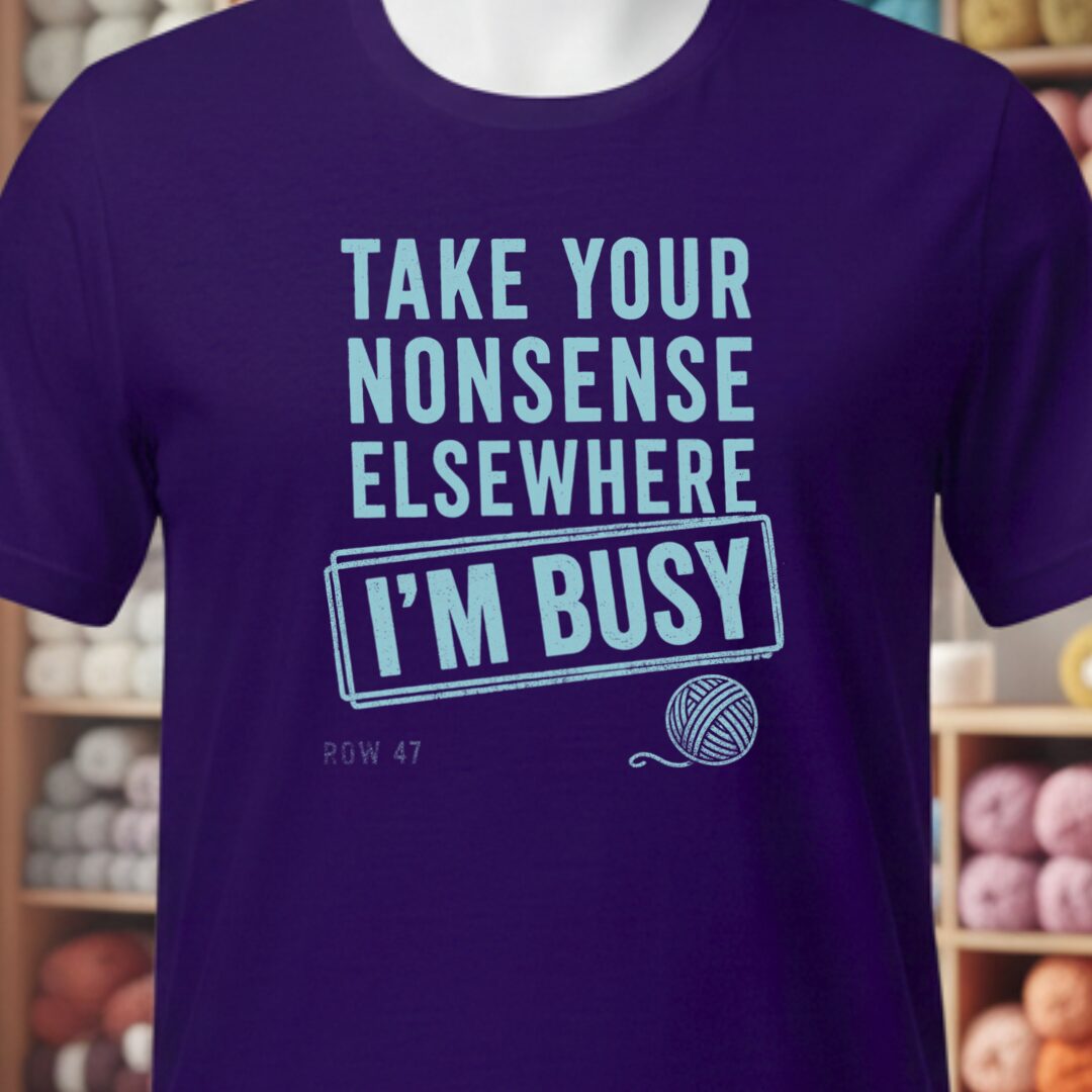 Nonsense Purple T-Shirt.jpg