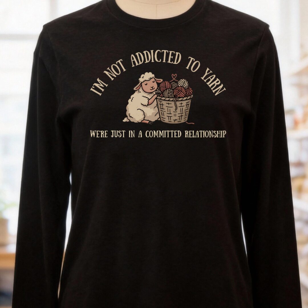 Not Addicted Black Long Sleeve Tee.jpg