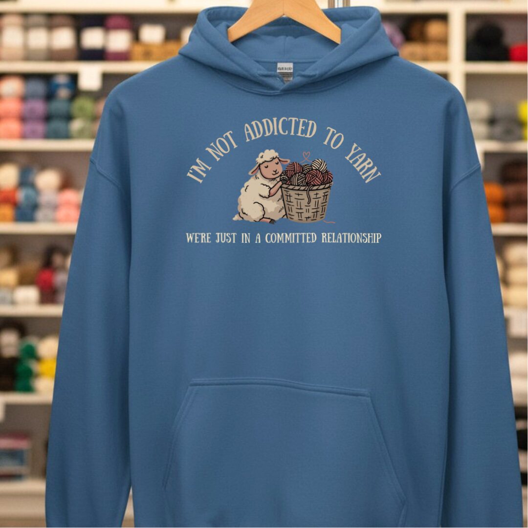 Not Addicted Indigo Blue Hoodie.jpg