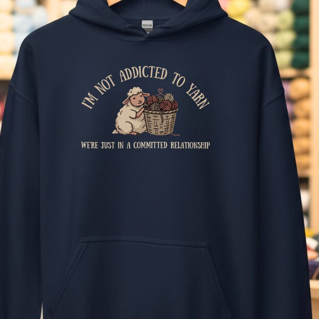 Not Addicted Navy Hoodie.jpg