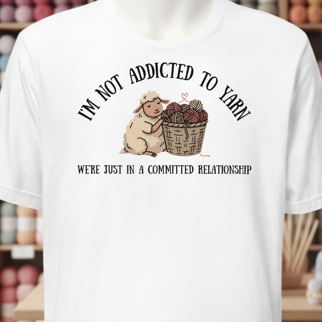 Not Addicted White T-Shirt.jpg