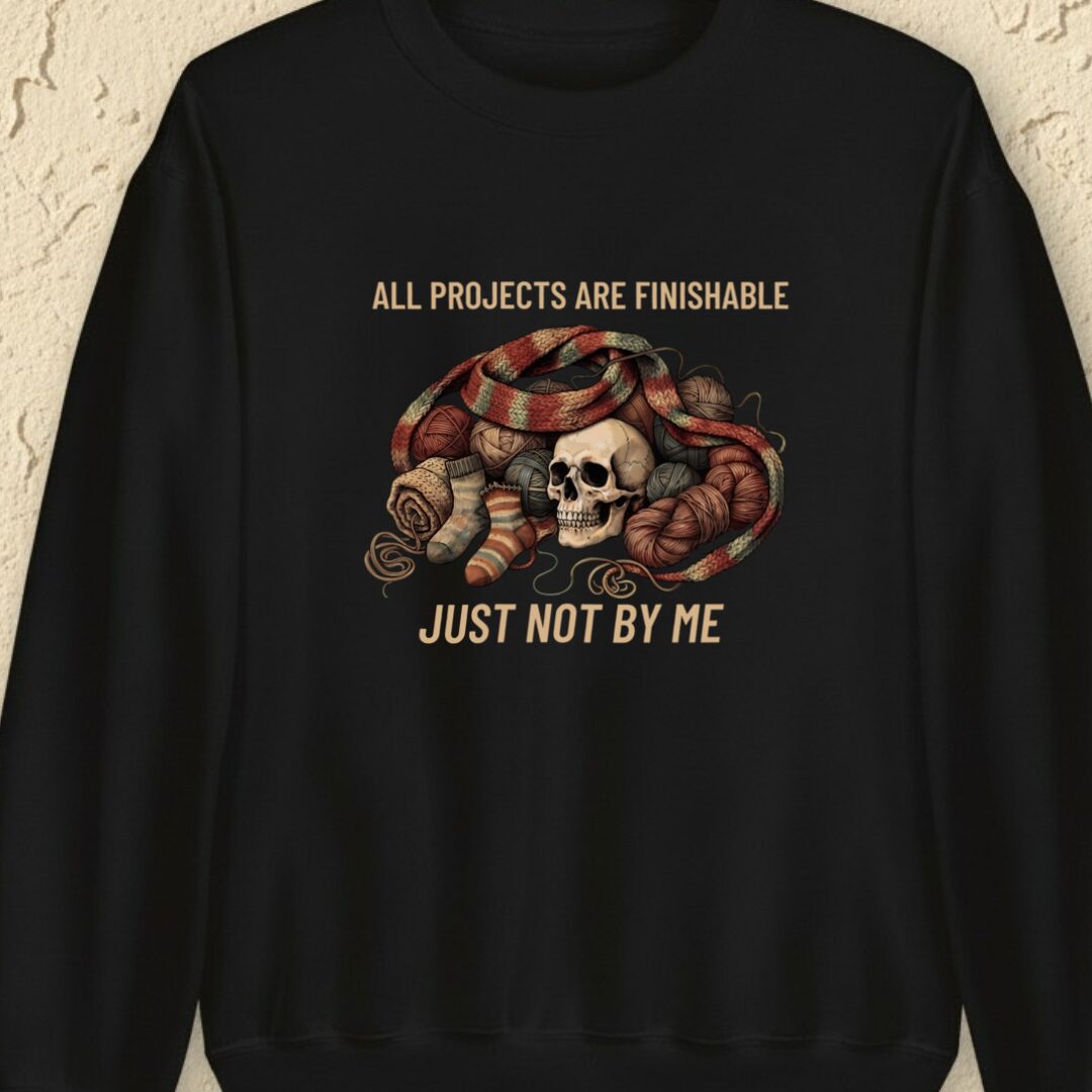 Not By Me Black Sweatshirt.jpg