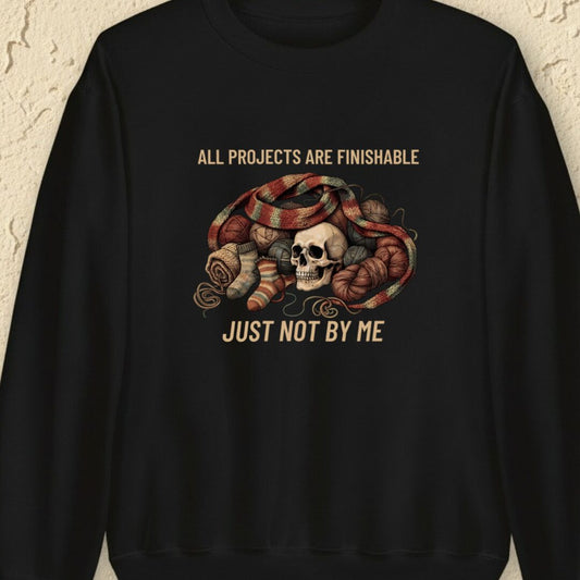 Not By Me Black Sweatshirt.jpg