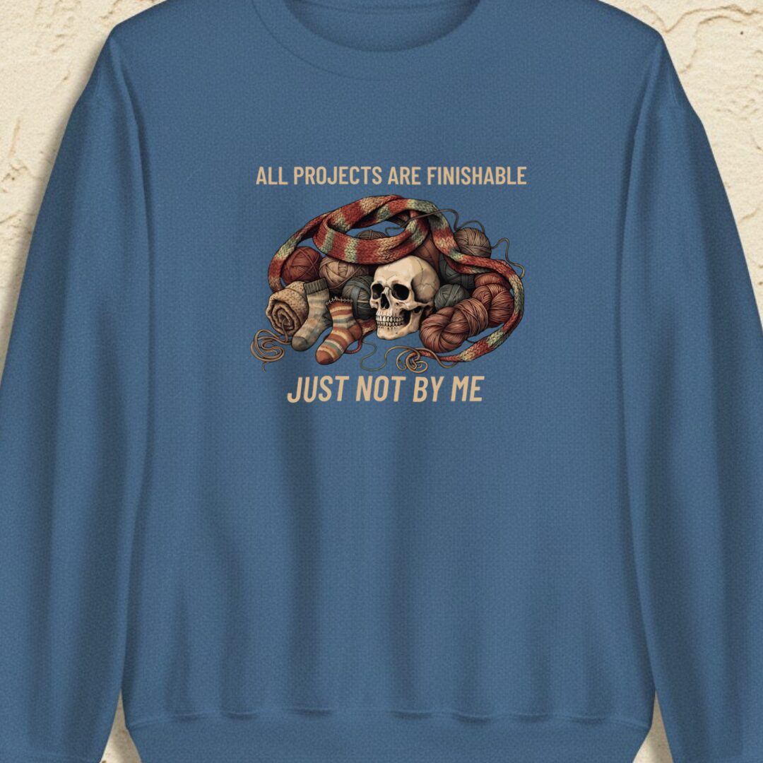 Not By Me Indigo Blue Sweatshirt.jpg