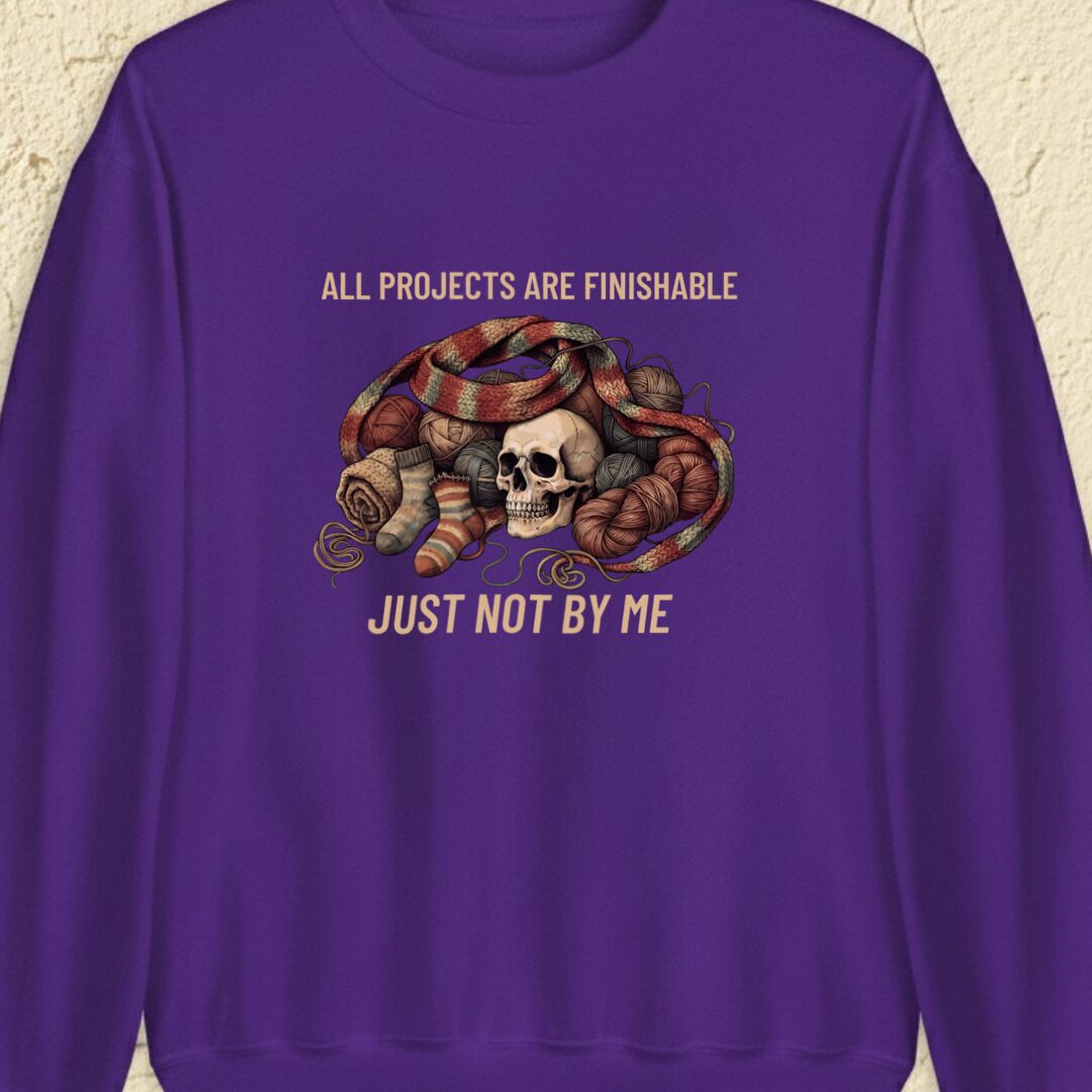 Not By Me Purple Sweatshirt.jpg