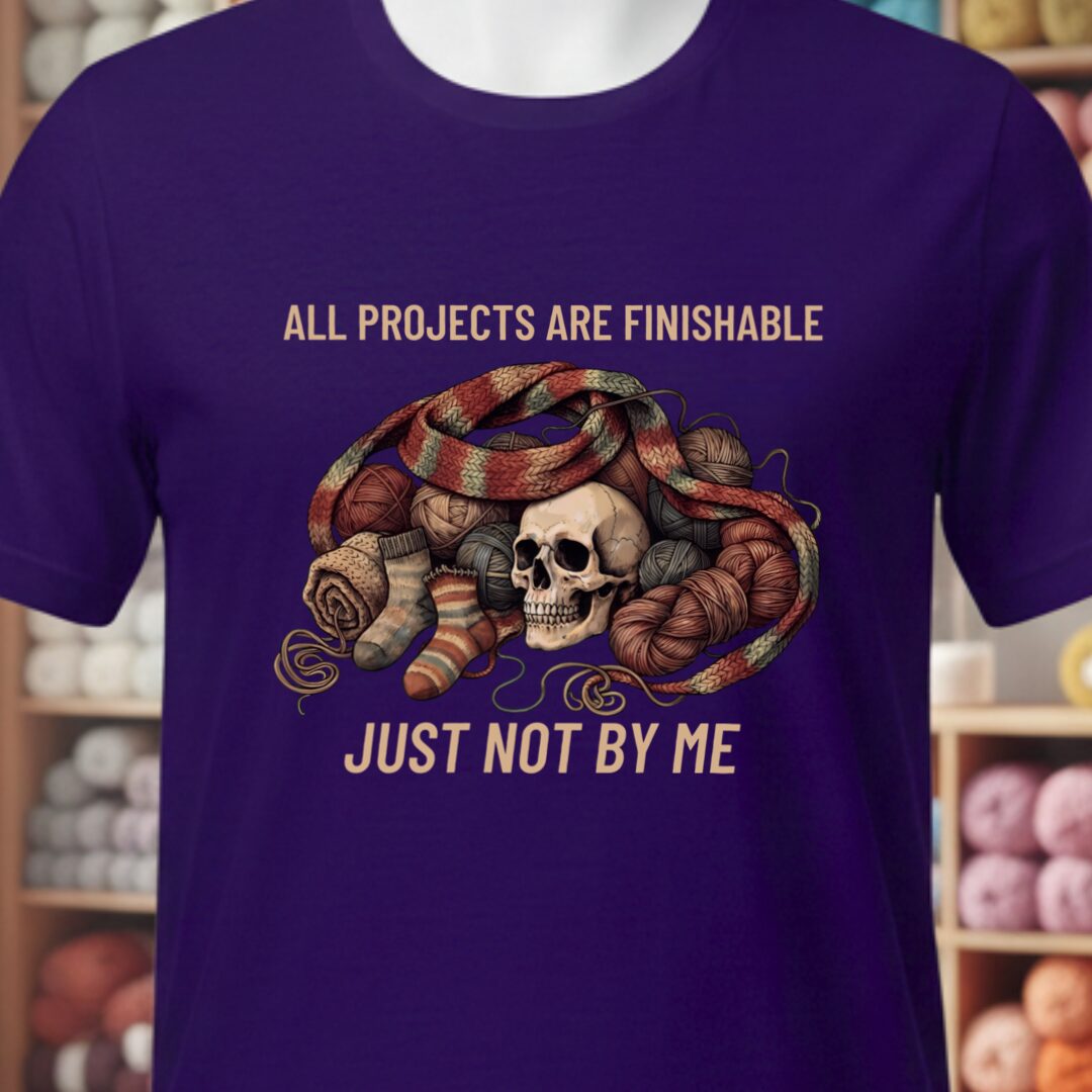 Not By Me T-Shirt Purple t-shirt