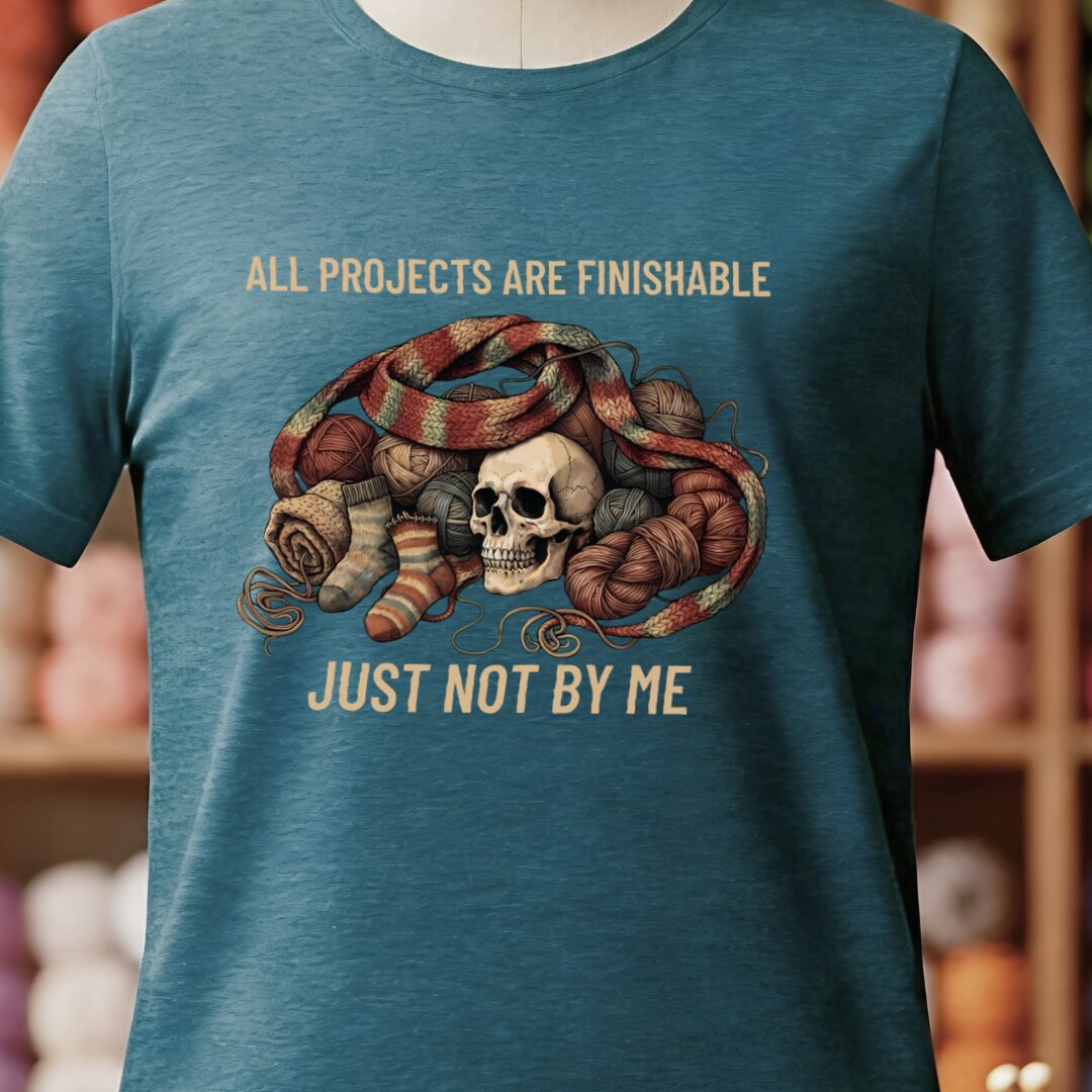 Not By Me Teal Blue T-Shirt.jpg