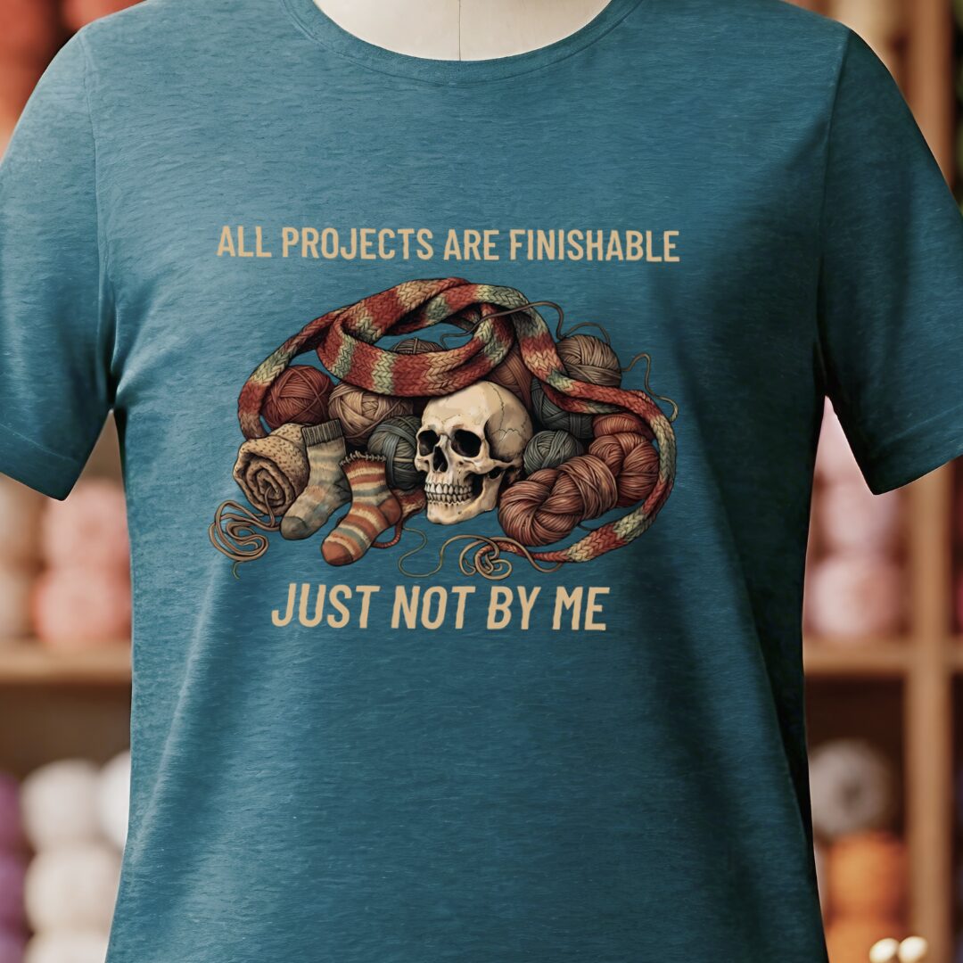 Not By Me T-Shirt Teal Blue t-shirt