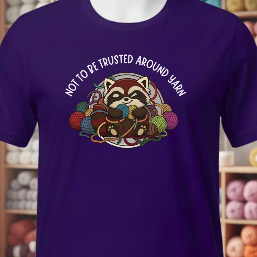 Not To Be Trusted T-Shirt Purple t-shirt
