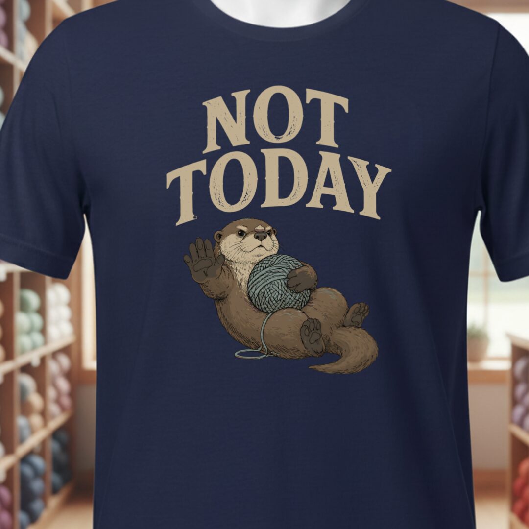 Not Today Navy T-Shirt.jpg