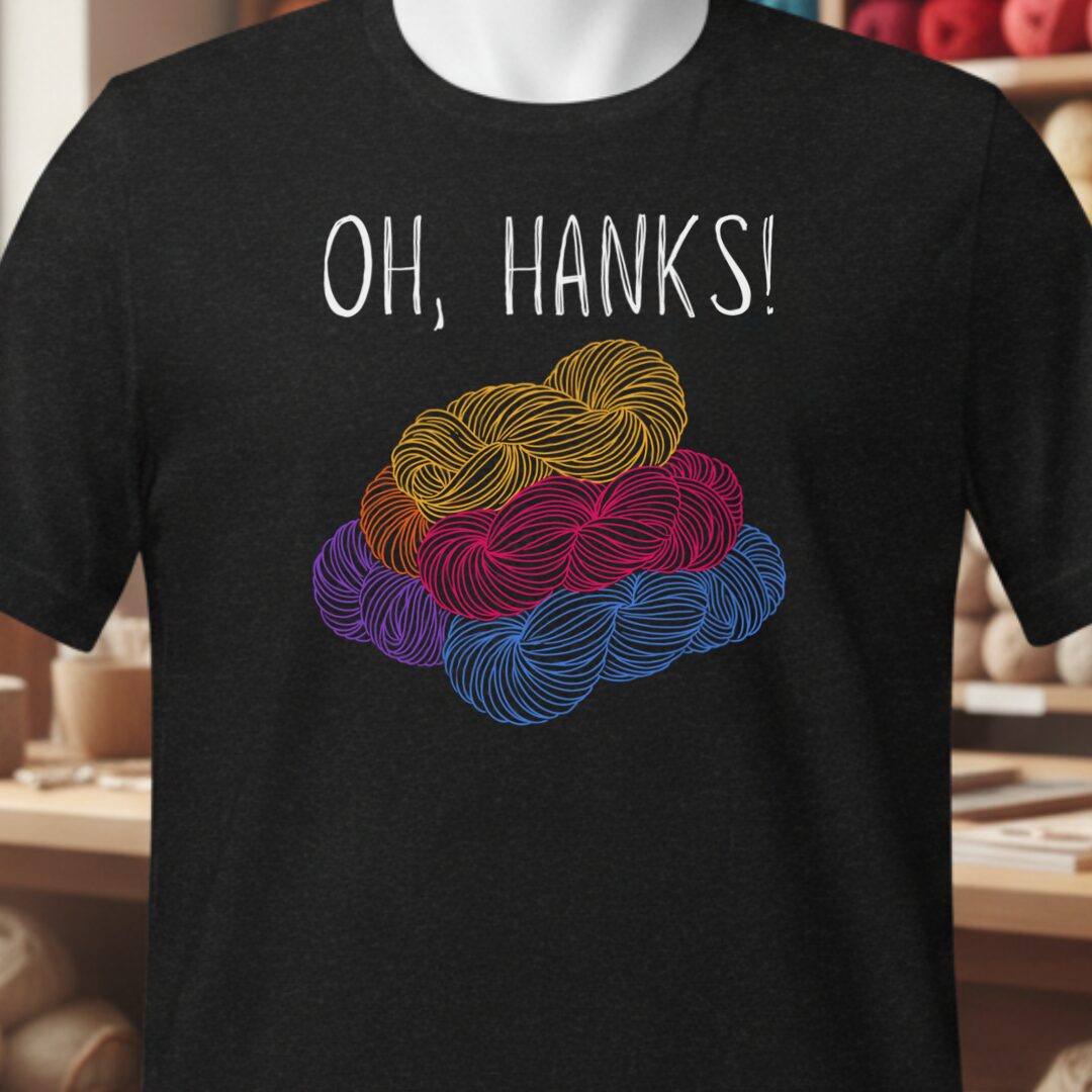 Oh Hanks T-Shirt Black t-shirt