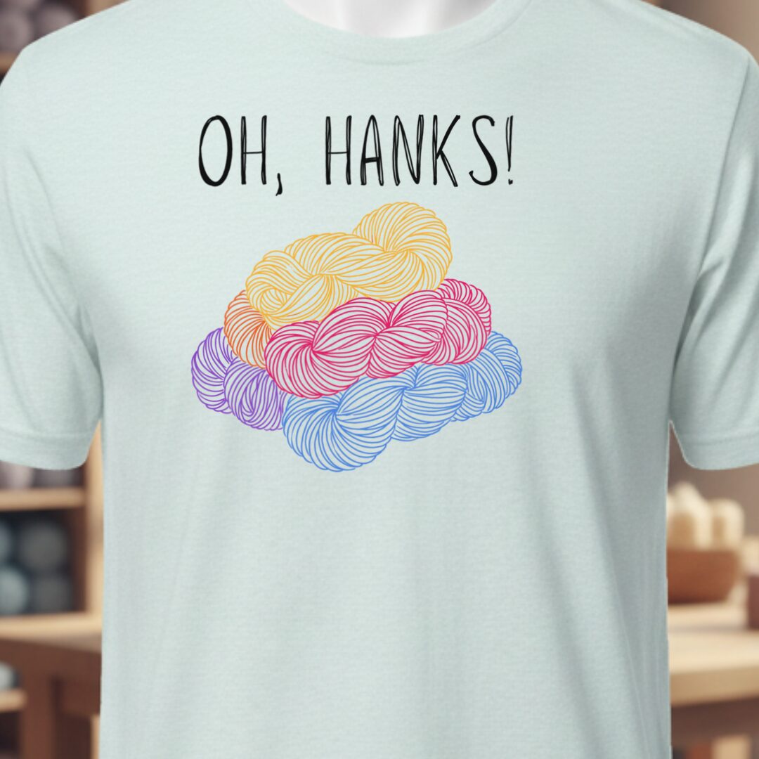 Oh Hanks T-Shirt Ice Blue t-shirt