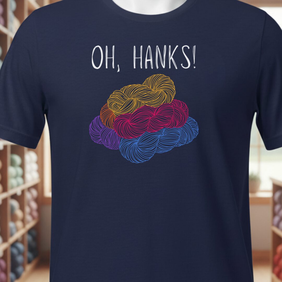 Oh Hanks T-Shirt Navy t-shirt