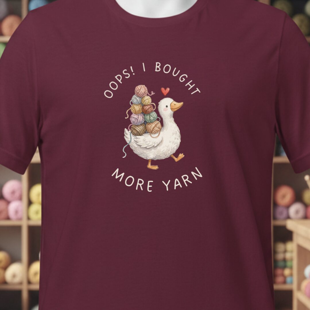 Oops! T-Shirt Maroon t-shirt