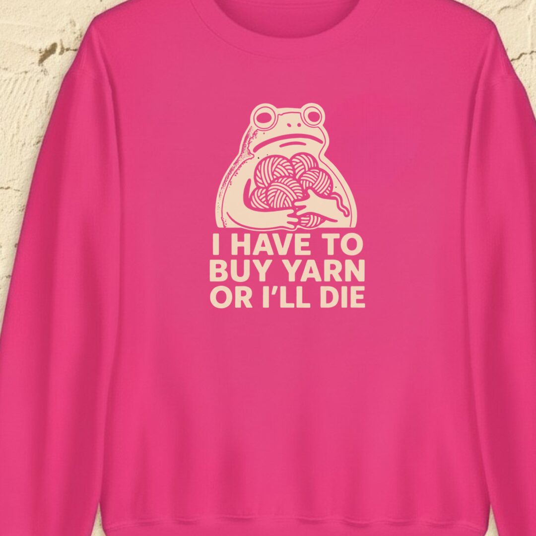 Or I'll Die Bright Pink Sweatshirt.jpg