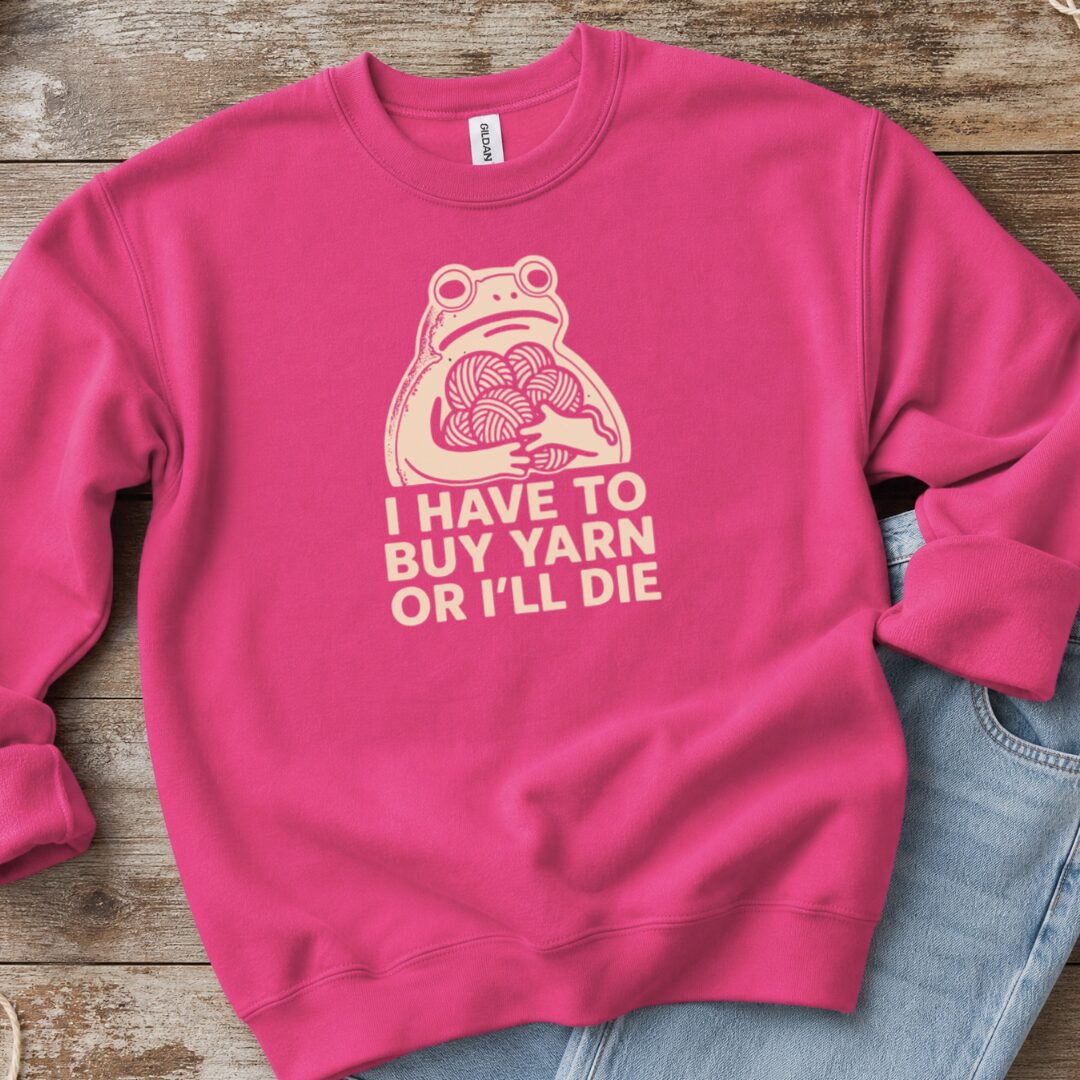 Or I'll Die Sweatshirt Bright Pink t-shirt