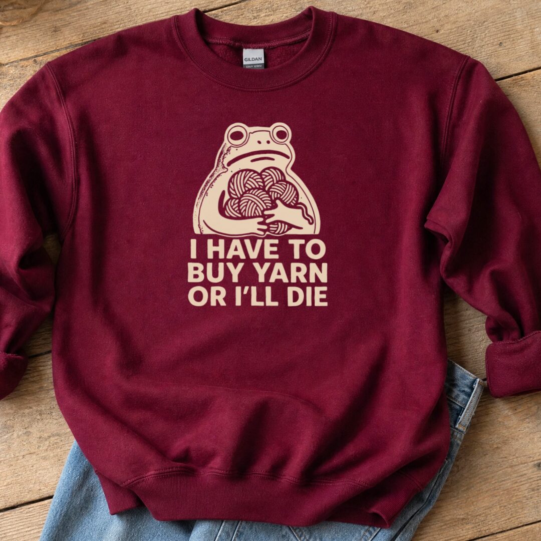 Or I'll Die Sweatshirt Maroon t-shirt