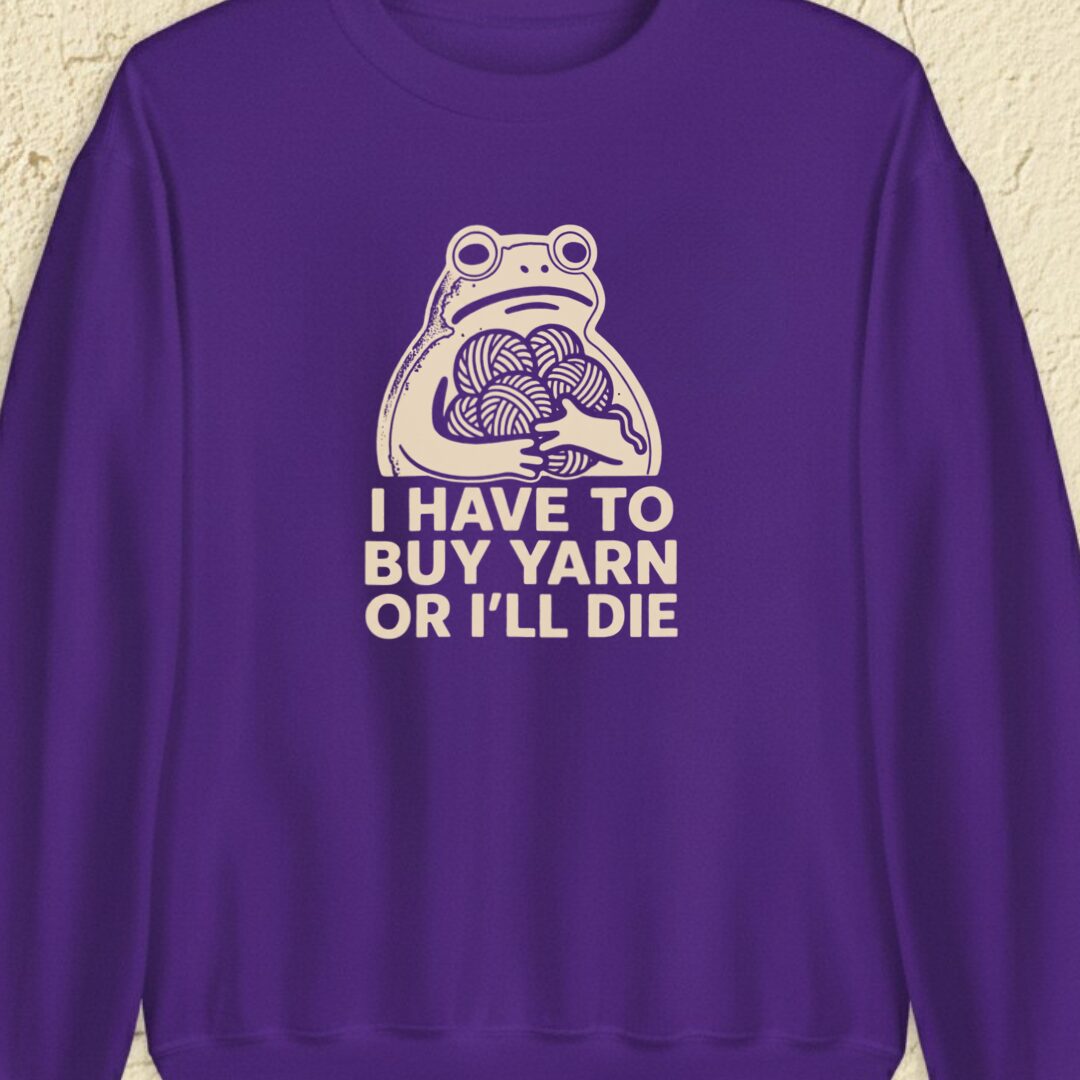 Or I'll Die Purple Sweatshirt.jpg