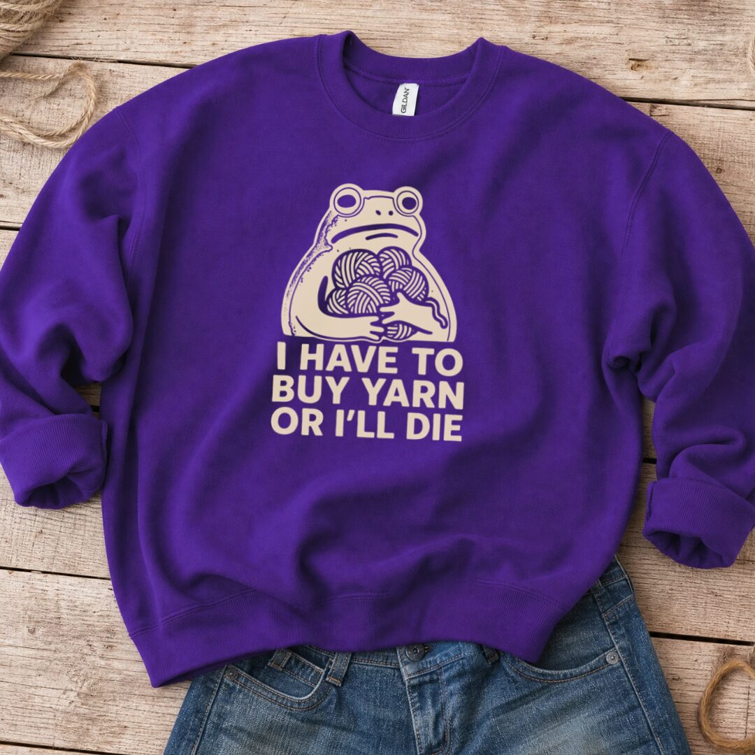 Or I'll Die Sweatshirt Purple t-shirt