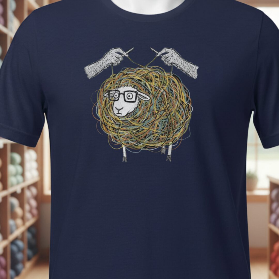 Organise the Chaos T-Shirt Navy t-shirt