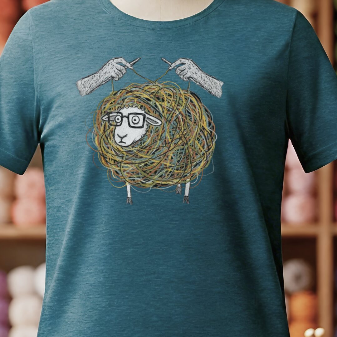 Organise the Chaos T-Shirt Teal Blue t-shirt