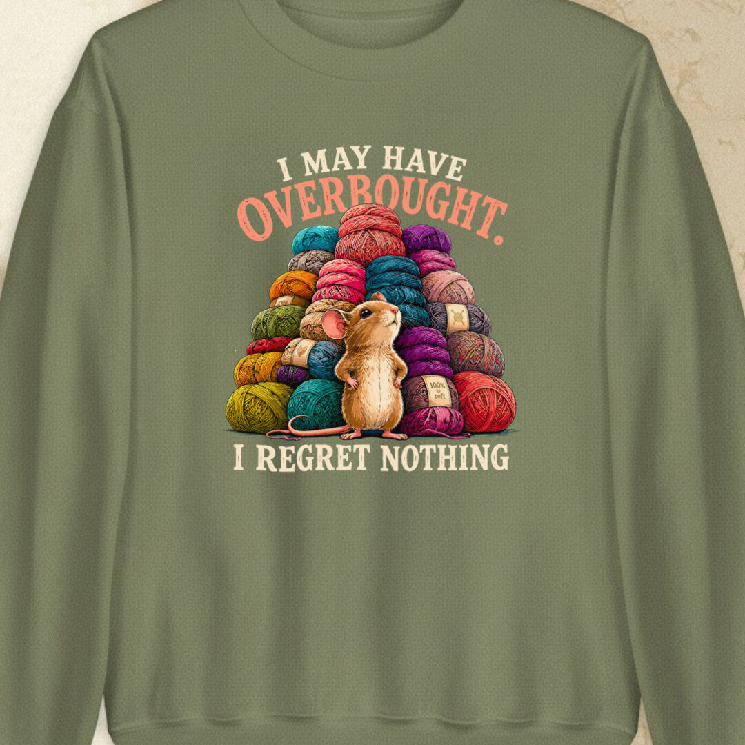 Overbought Military Green Sweatshirt.jpg