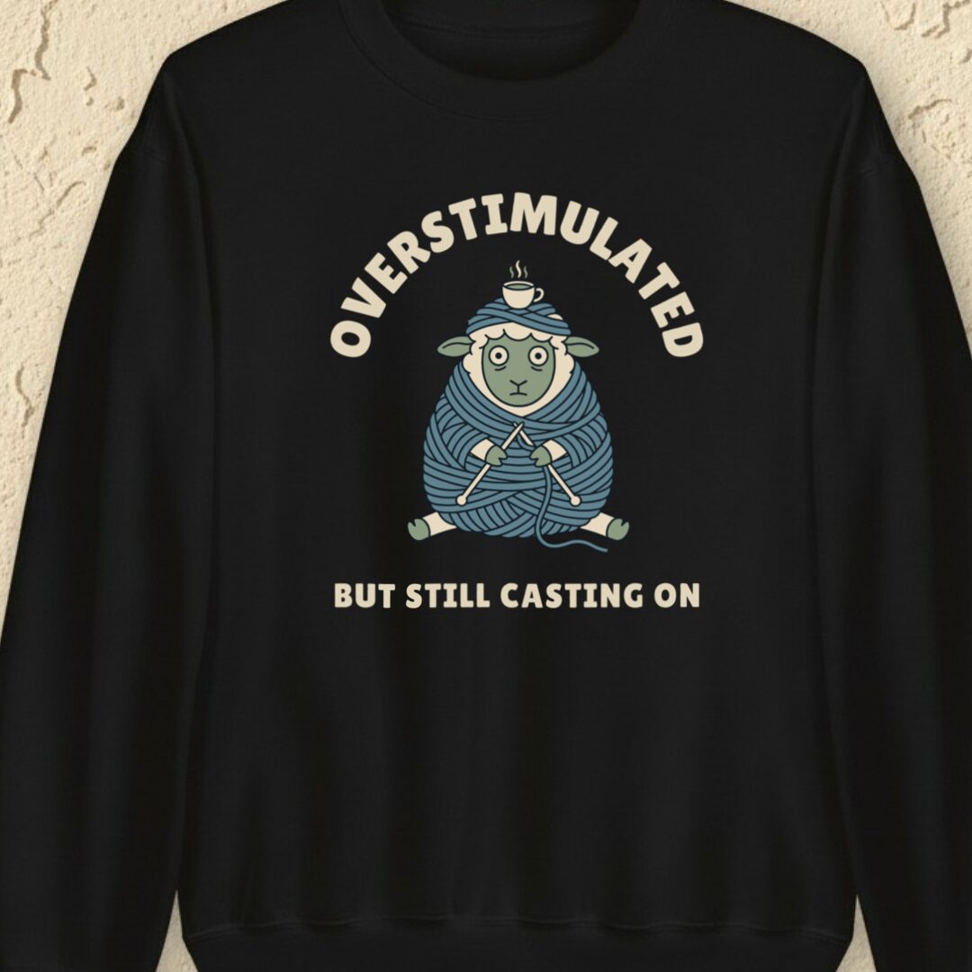 Overstimulated Black Sweatshirt.jpg