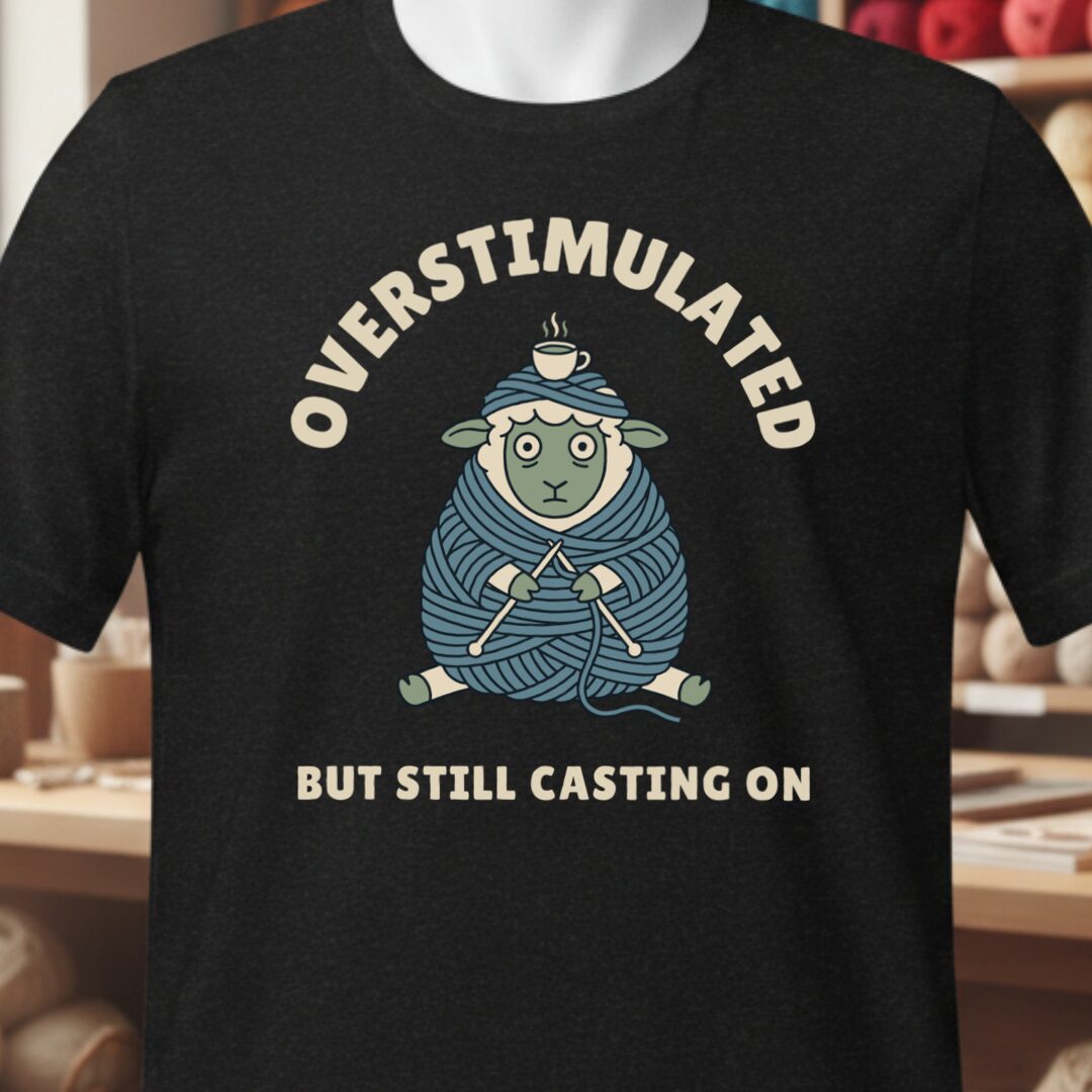 Overstimulated T-Shirt Black t-shirt