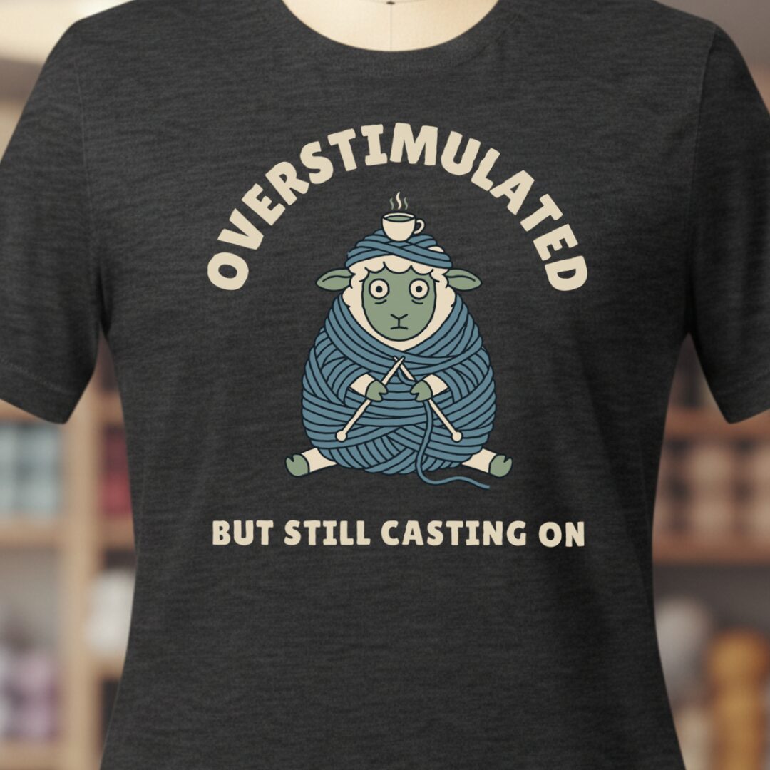 Overstimulated T-Shirt Dark Grey t-shirt