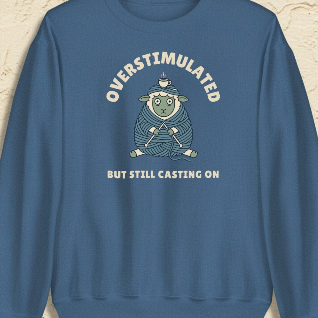 Overstimulated Indigo Blue Sweatshirt.jpg