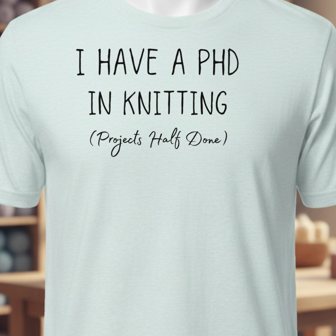 PHD In Knitting T-Shirt Ice Blue t-shirt