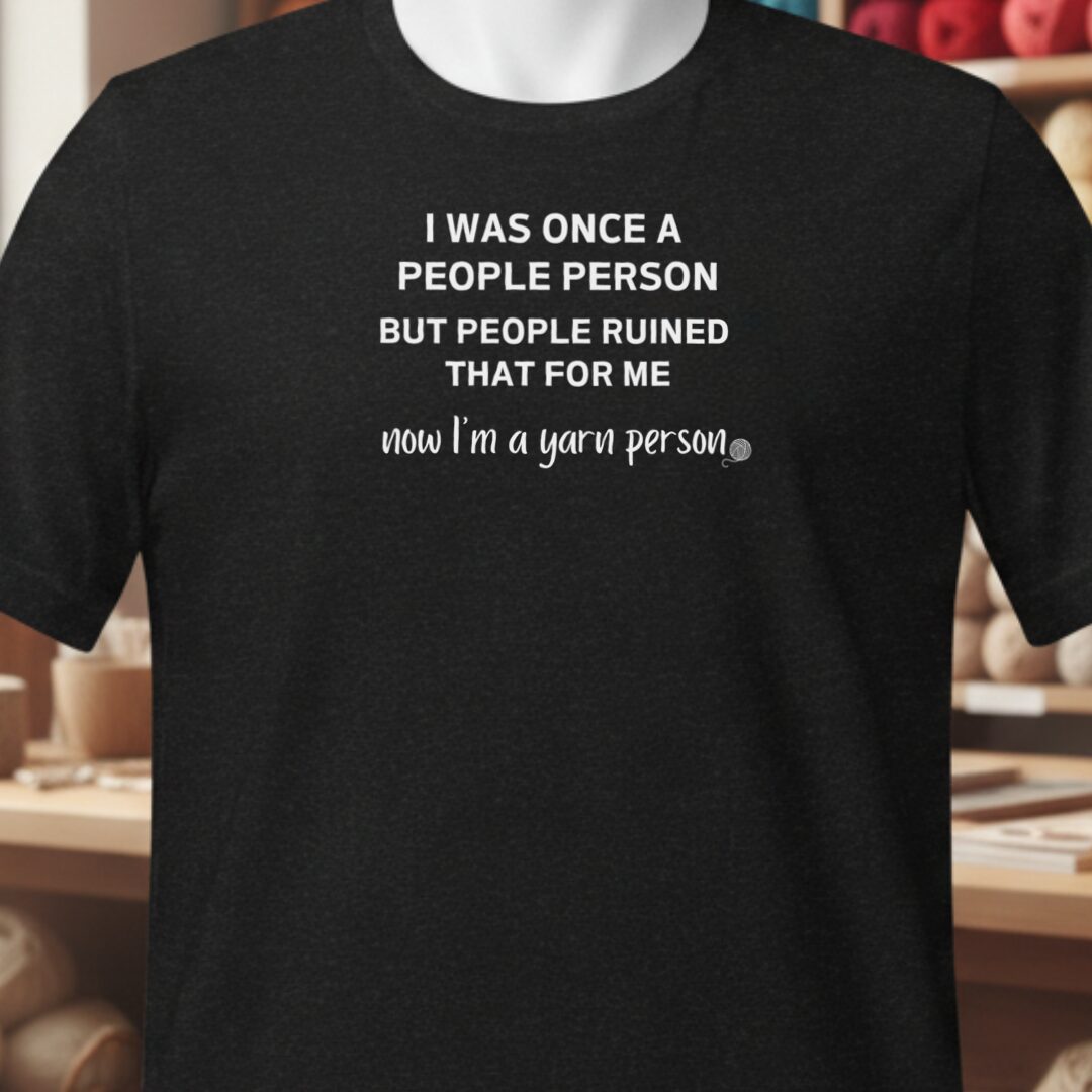People Person T-Shirt Black t-shirt