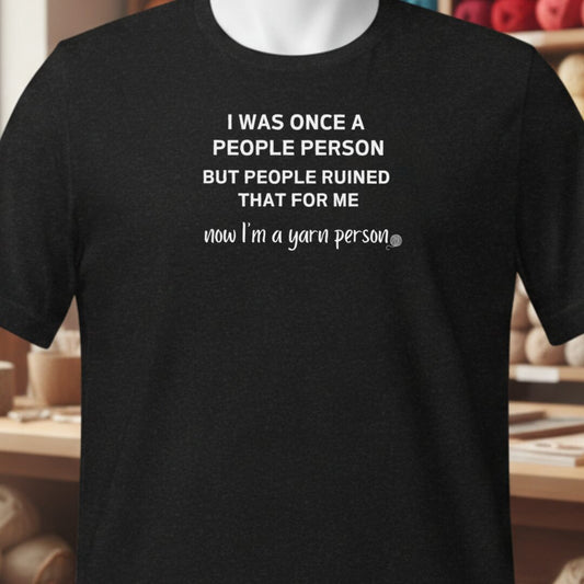 People Person T-Shirt Black t-shirt