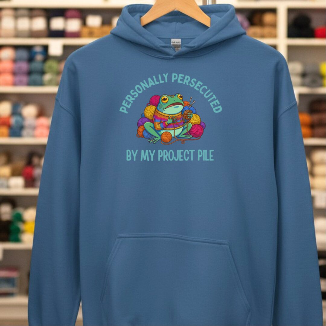 Persecuted Hoodie Indigo Blue t-shirt