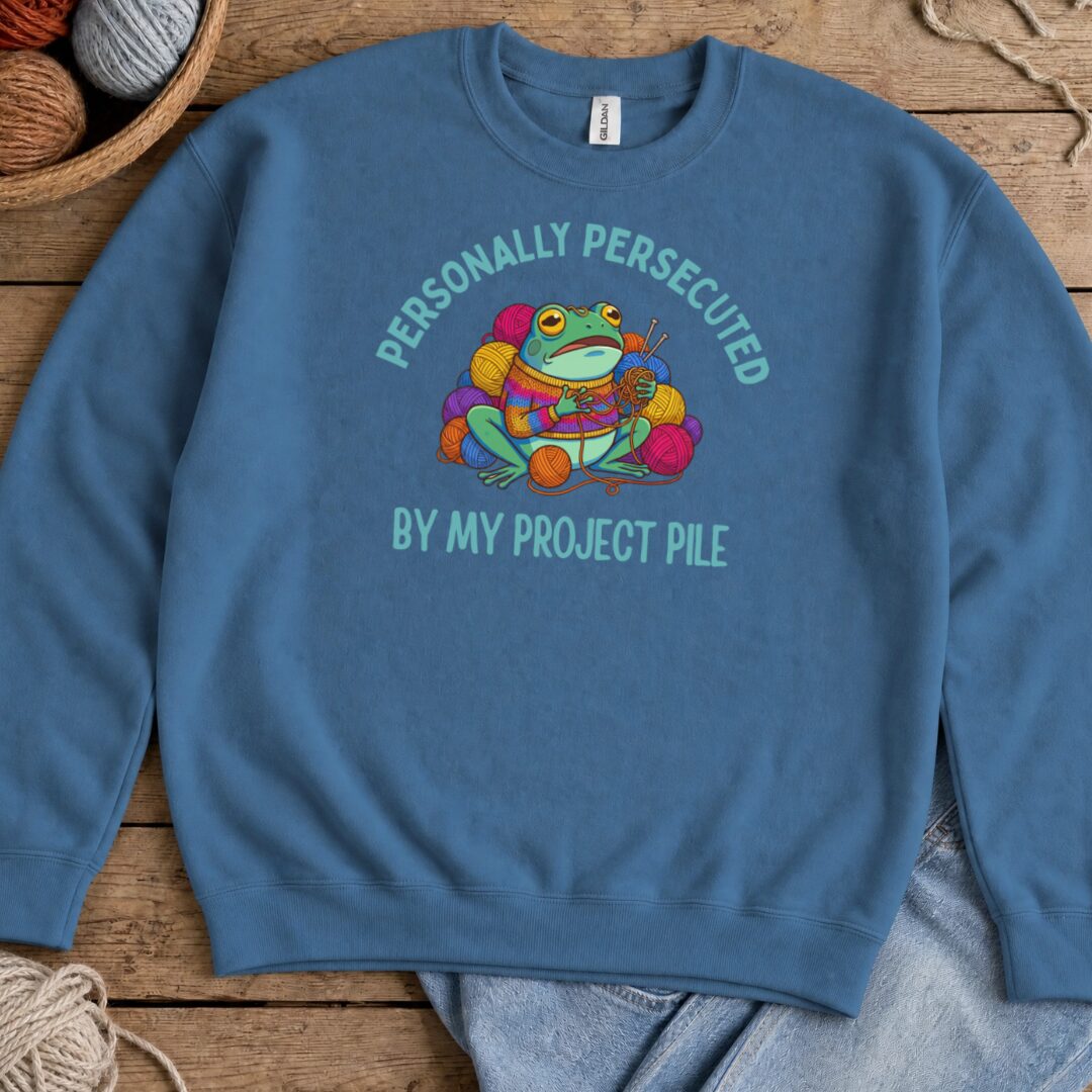 Persecuted Sweatshirt Indigo Blue t-shirt