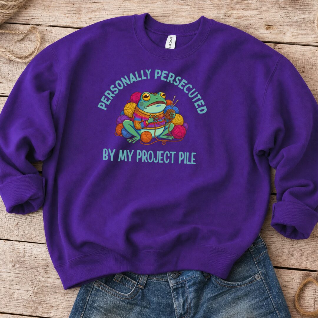 Persecuted Sweatshirt Purple t-shirt