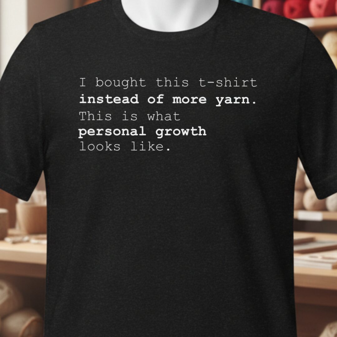 Personal Growth T-Shirt Black t-shirt