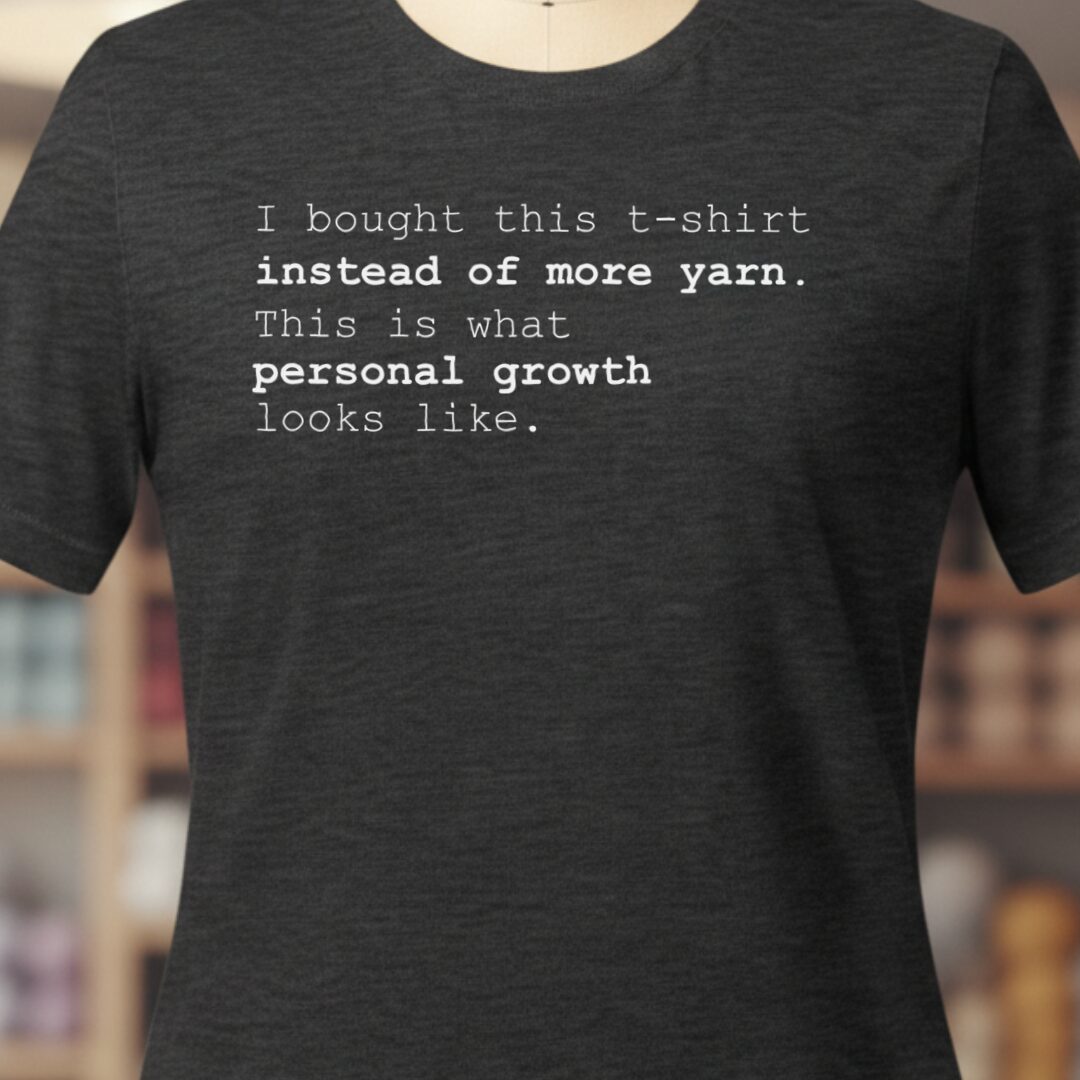 Personal Growth T-Shirt Dark Grey t-shirt