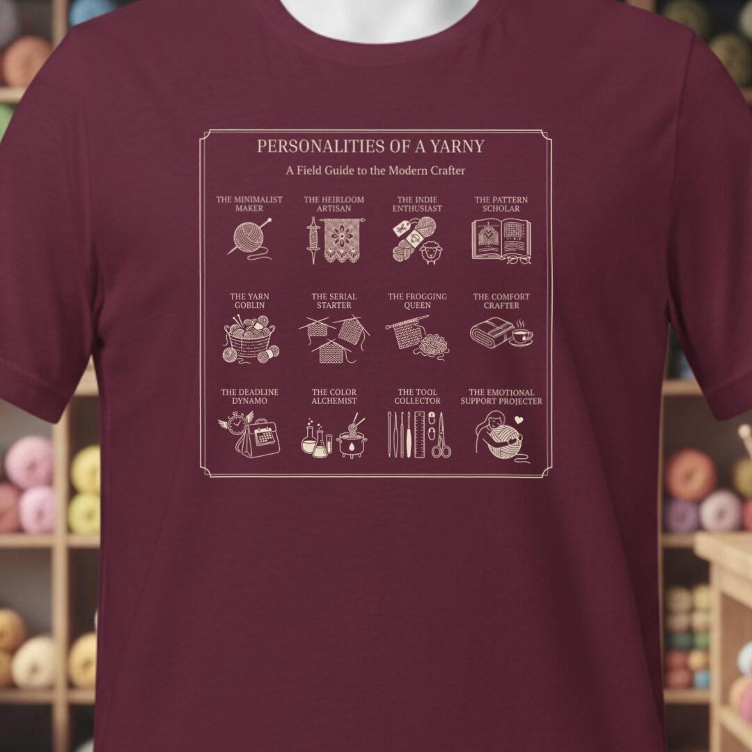 Personalities T-Shirt Maroon t-shirt