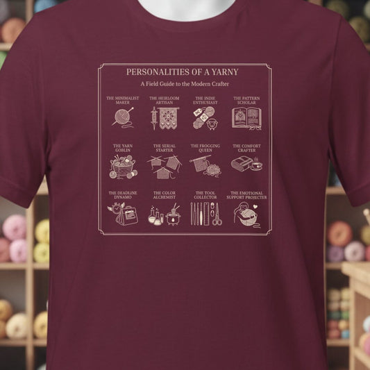 Personalities T-Shirt Maroon t-shirt