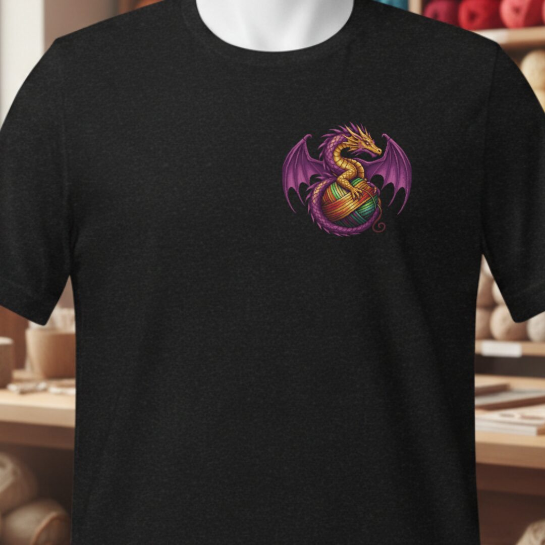 Pocket Dragon T-Shirt Black t-shirt