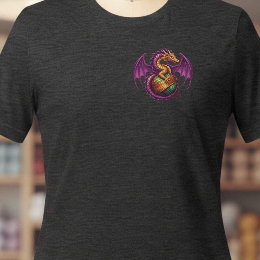 Pocket Dragon T-Shirt Dark Grey t-shirt