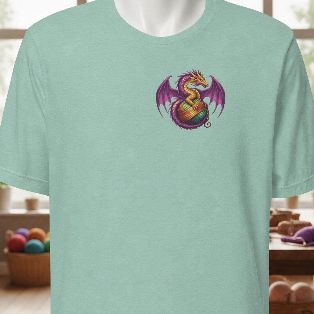 Pocket Dragon T-Shirt Sea Breeze t-shirt