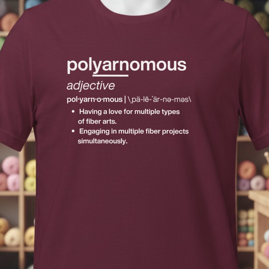 Polyarnomous T-Shirt Maroon t-shirt