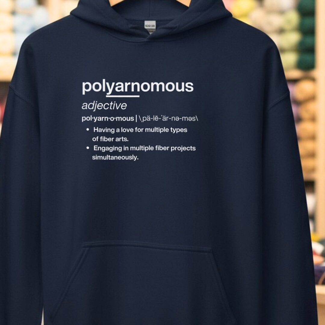 Polyarnomous Hoodie Navy t-shirt