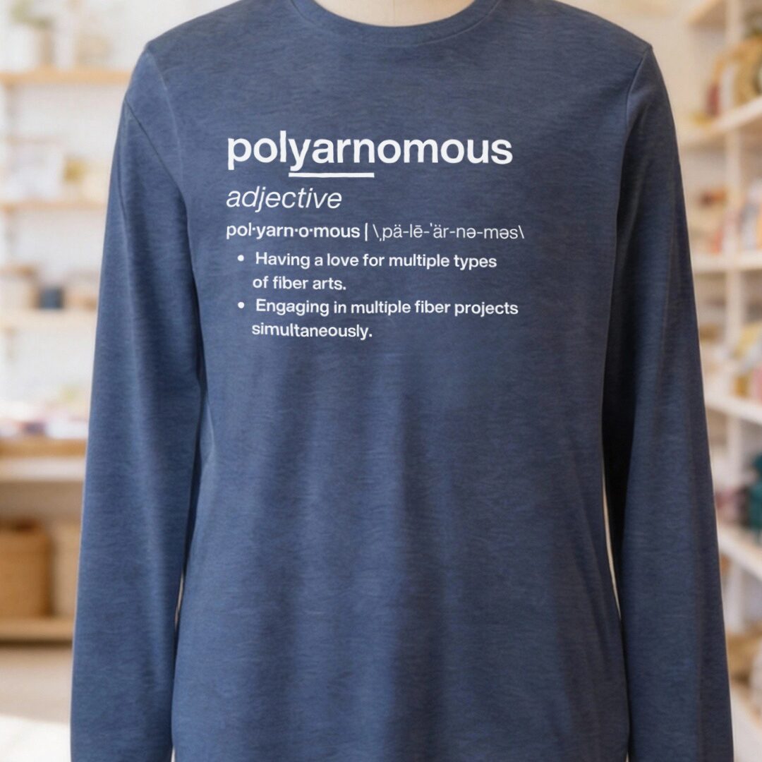 Polyarnomous Long Sleeve Tee Navy t-shirt